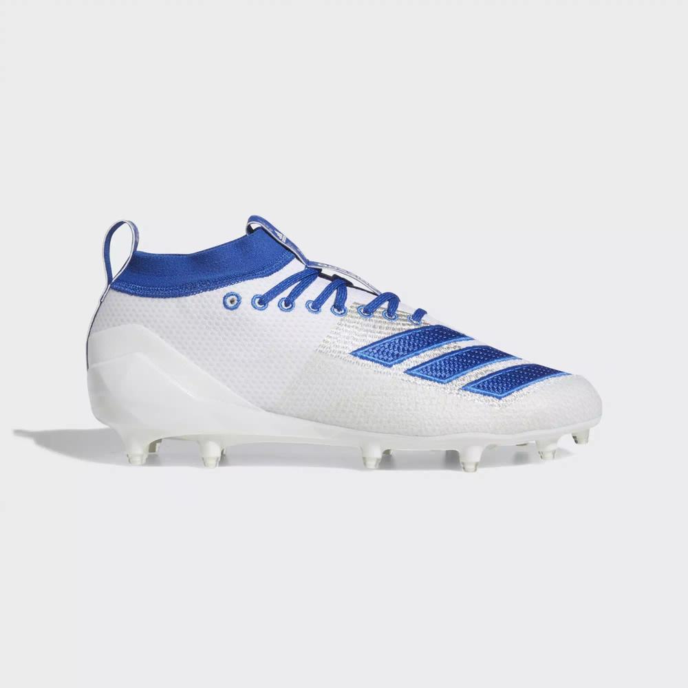 Adidas Adizero 8.0 Tacos de Futbol Blancos Para Hombre (MX-64660)